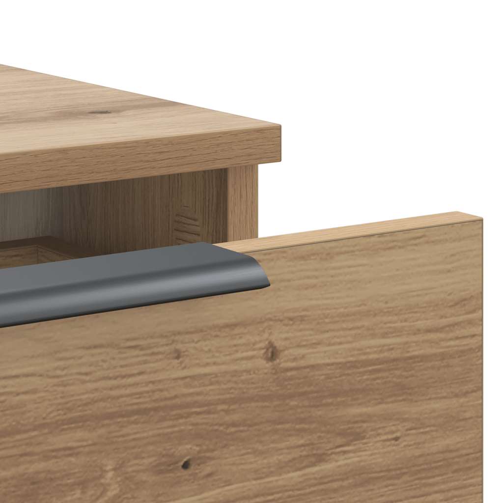 Wandschrank Artisan-Eiche 102x30x20 cm Holzwerkstoff