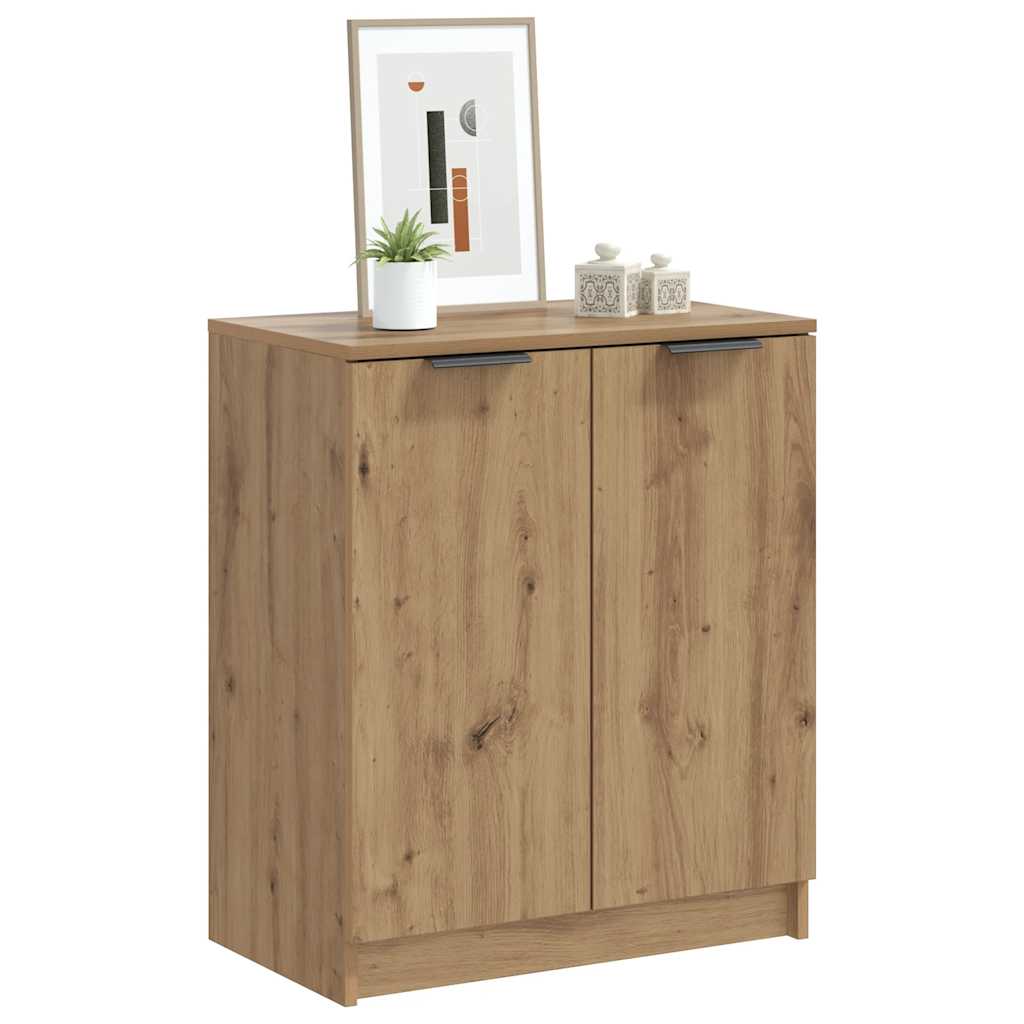 Schuhschrank Artisan-Eiche 59x35x70 cm Holzwerkstoff
