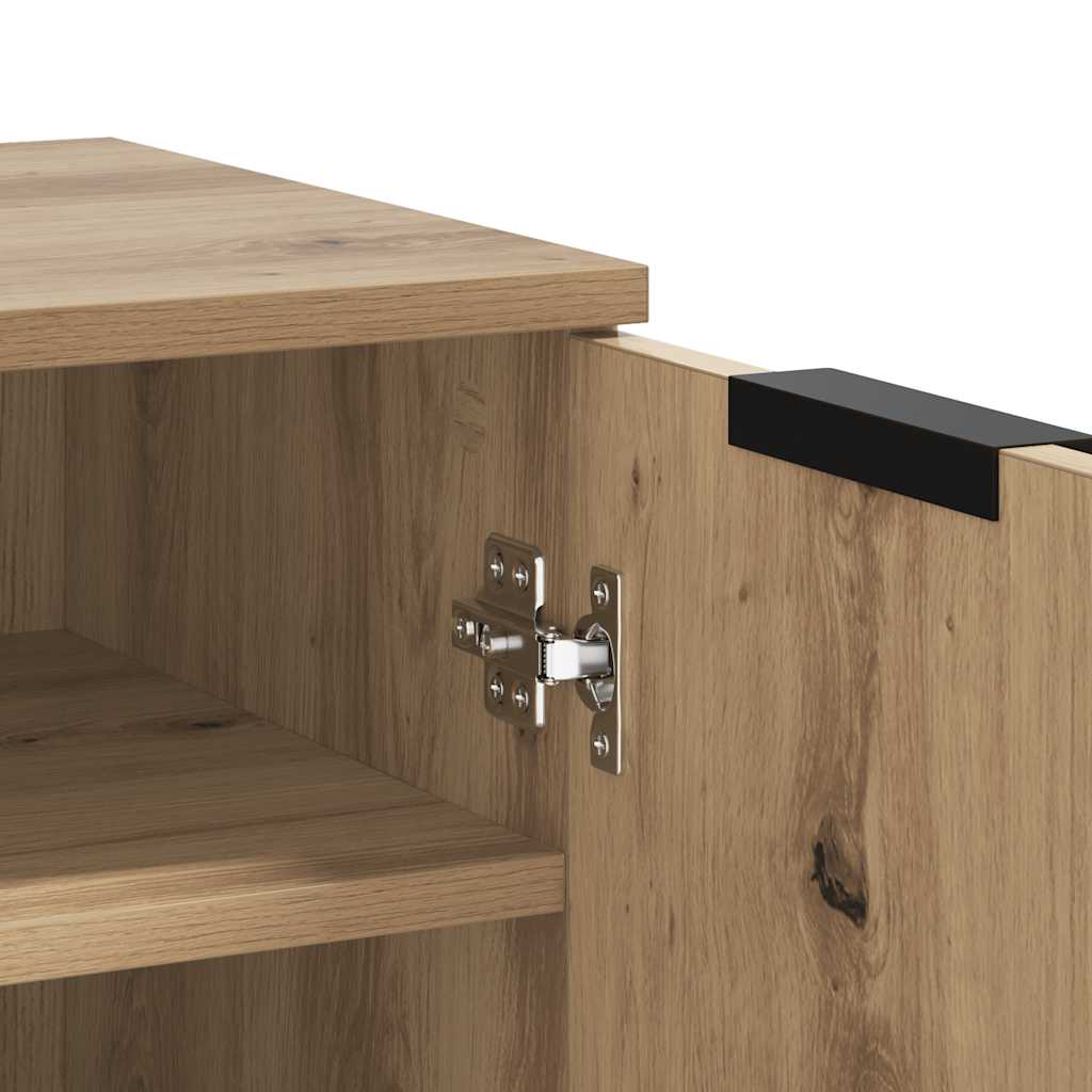 Schuhschrank Artisan-Eiche 59x35x70 cm Holzwerkstoff