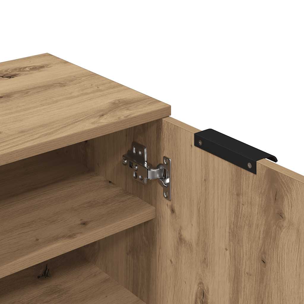 Schuhschrank Artisan-Eiche 29,5x35x100,5 cm Holzwerkstoff