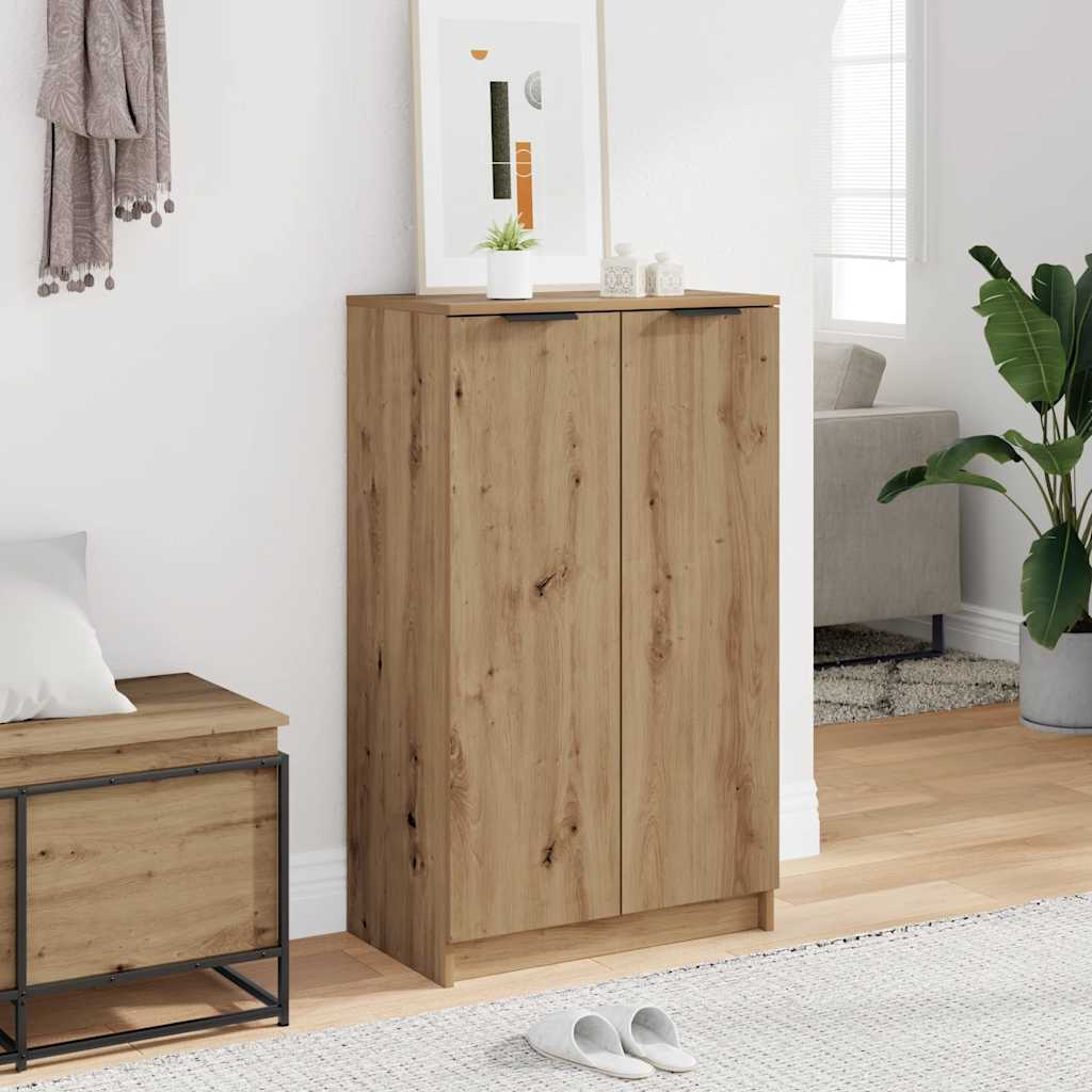 Schuhschrank Artisan-Eiche 59x35x100,5 cm Holzwerkstoff