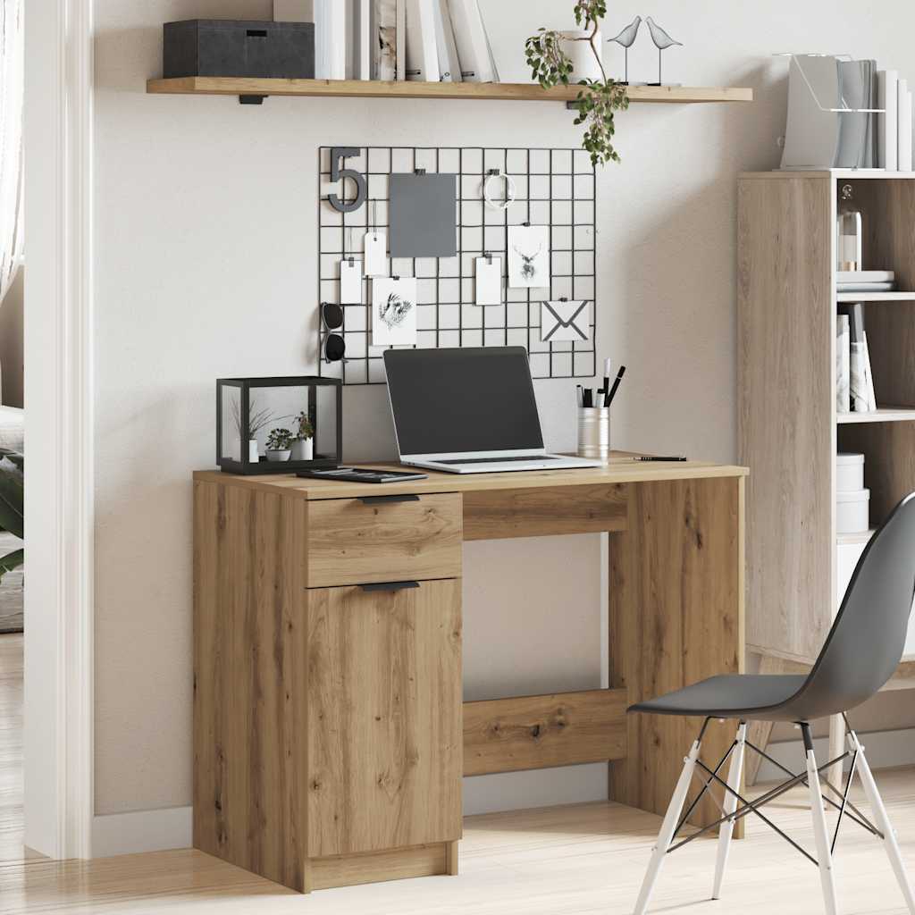 Schreibtisch Artisan-Eiche 100x50x75 cm Holzwerkstoff