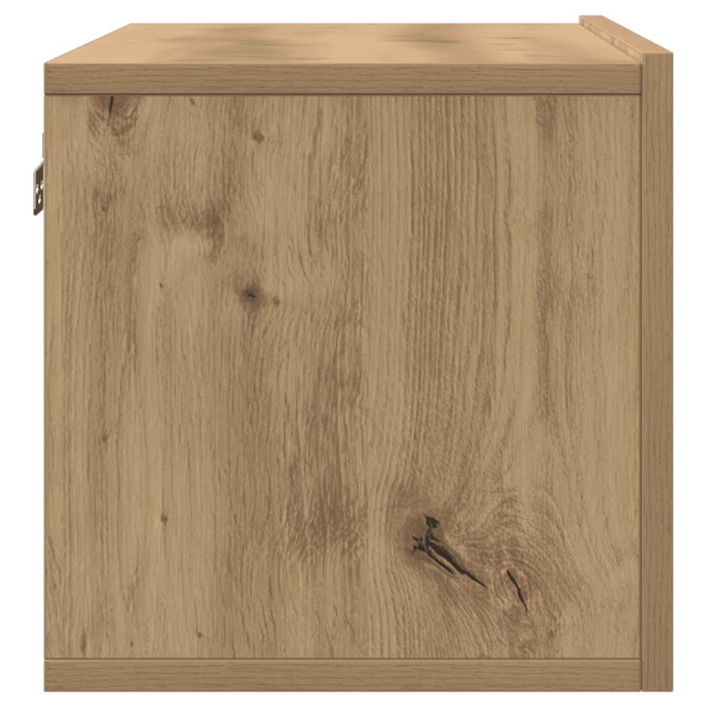 TV-Wandschränke 2 Stk. Artisan-Eiche 80x30x30 cm