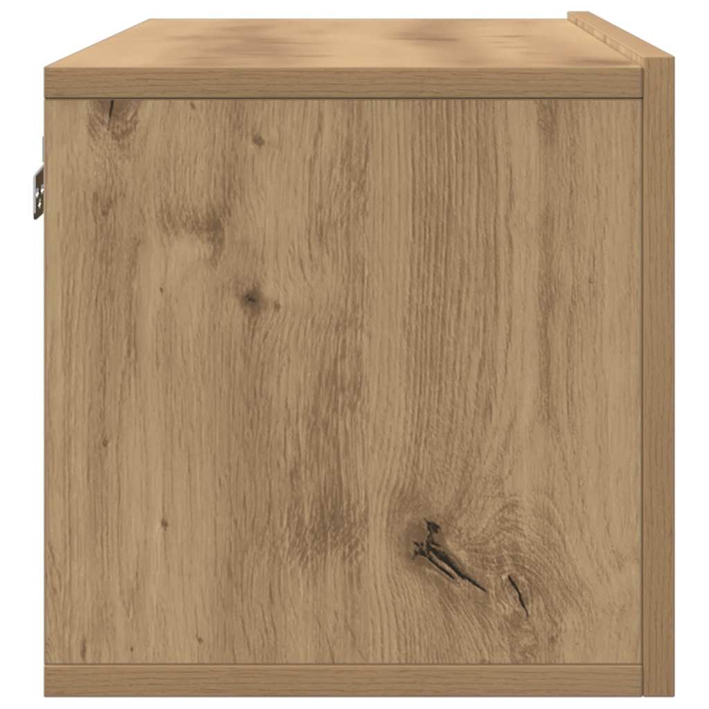 TV-Wandschränke 2 Stk. Artisan-Eiche 100x30x30 cm
