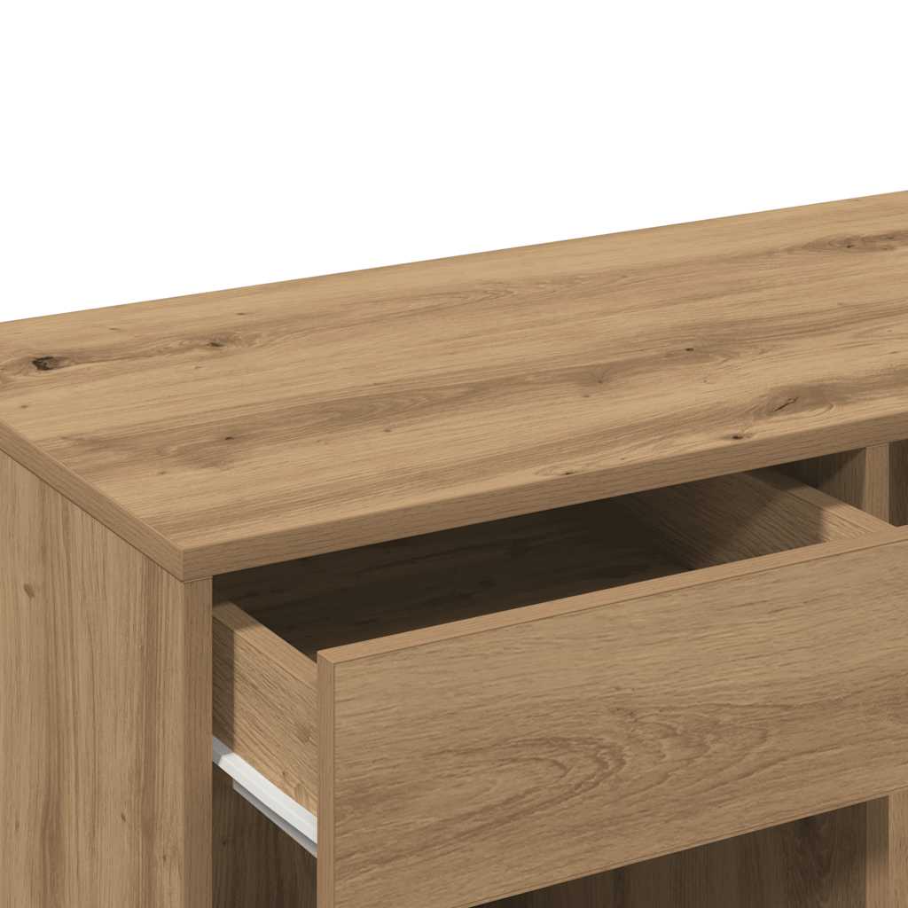 Kosmetikschrank Artisan-Eiche 80x40x75 cm Holzwerkstoff