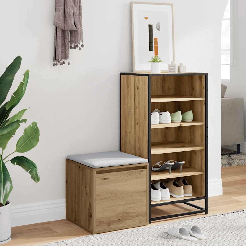 Schubladenbox Artisan Eichen-Optik 40,5x40x40 cm Holzwerkstoff
