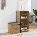 Schubladenbox Artisan Eichen-Optik 40,5x40x40 cm Holzwerkstoff