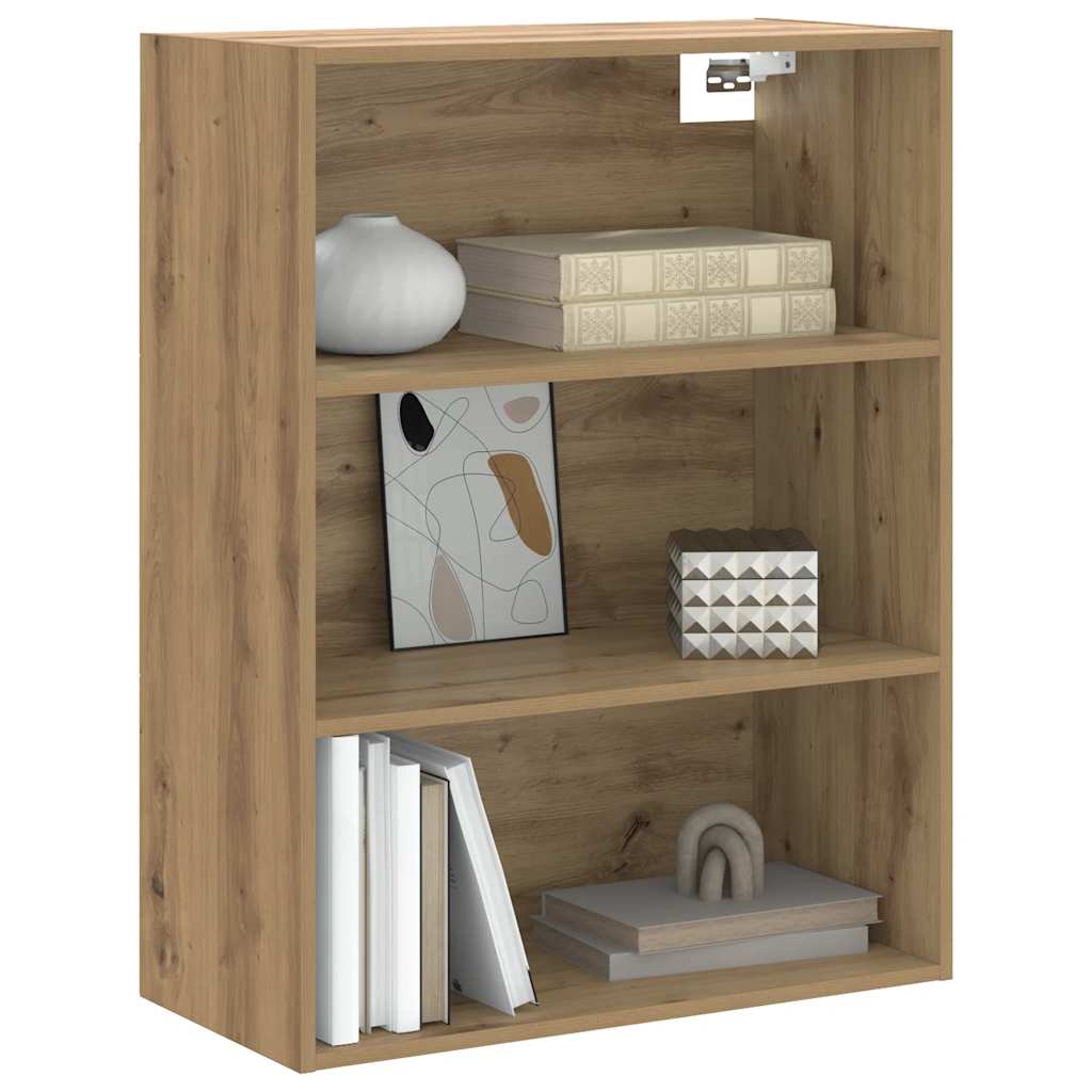 Wandregal Artisan-Eiche 69,5x32,5x90 cm