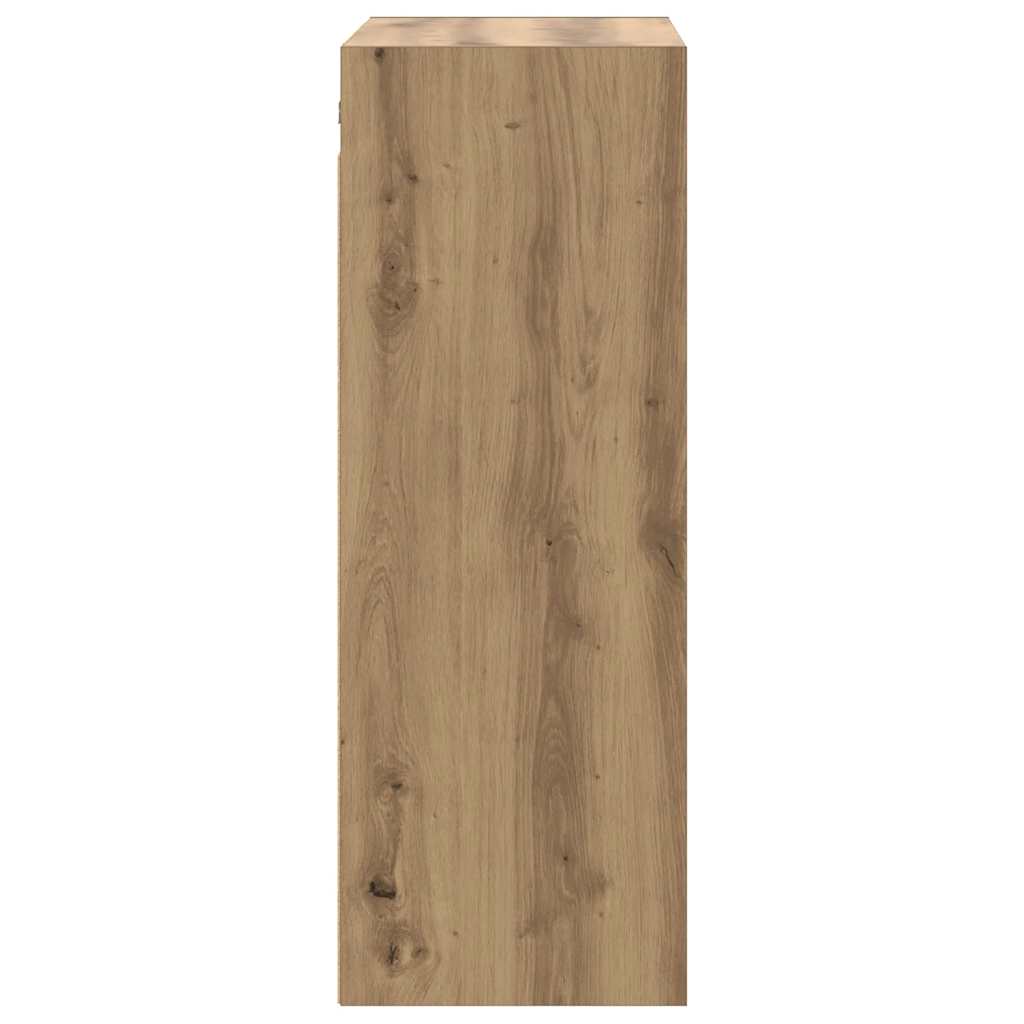 Wandregal Artisan-Eiche 69,5x32,5x90 cm