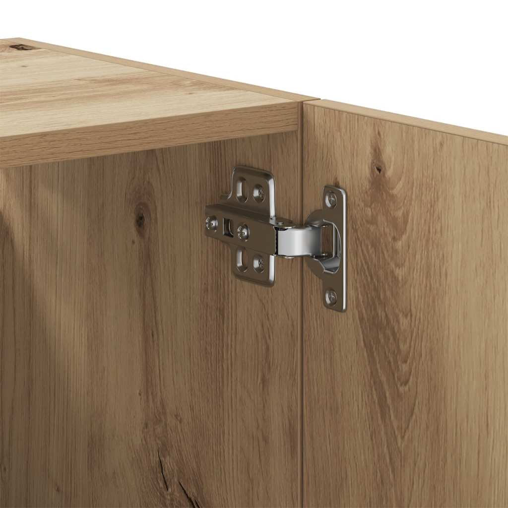 Wandschrank Artisan-Eiche 60x31x60 cm Holzwerkstoff