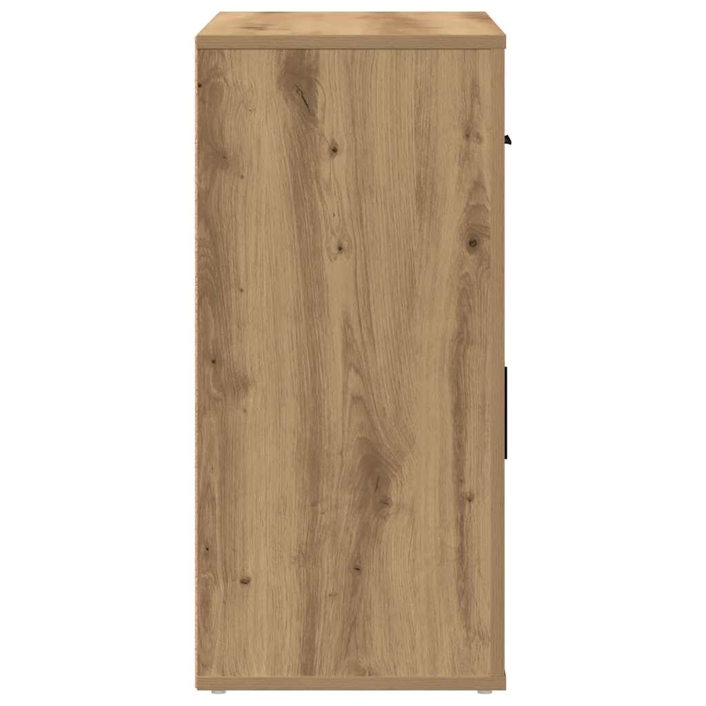 Sideboard Artisan-Eiche 80x33x70 cm Holzwerkstoff