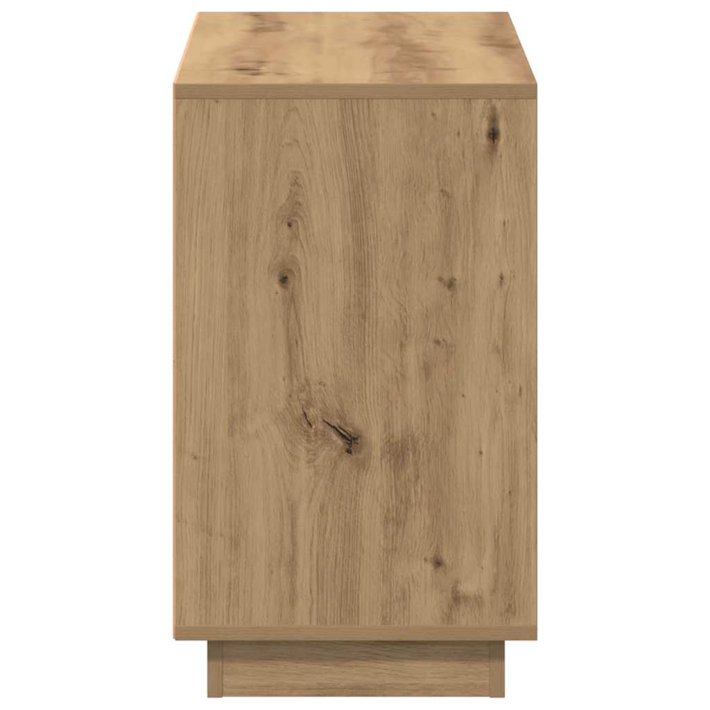 Sideboard Artisan-Eiche 102 x 35 x 55 cm Holzwerkstoff