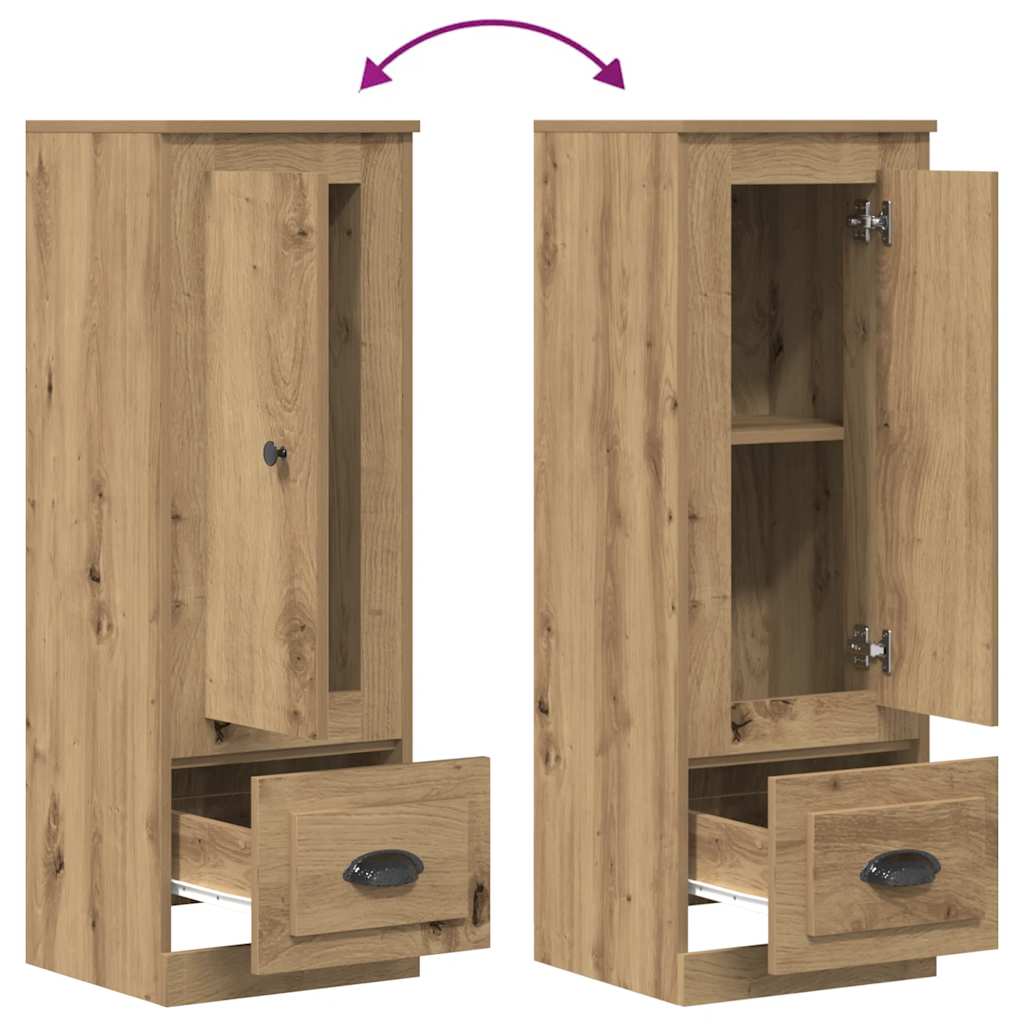 Highboard Artisan-Eiche 36x35,5x103,5 cm Holzwerkstoff