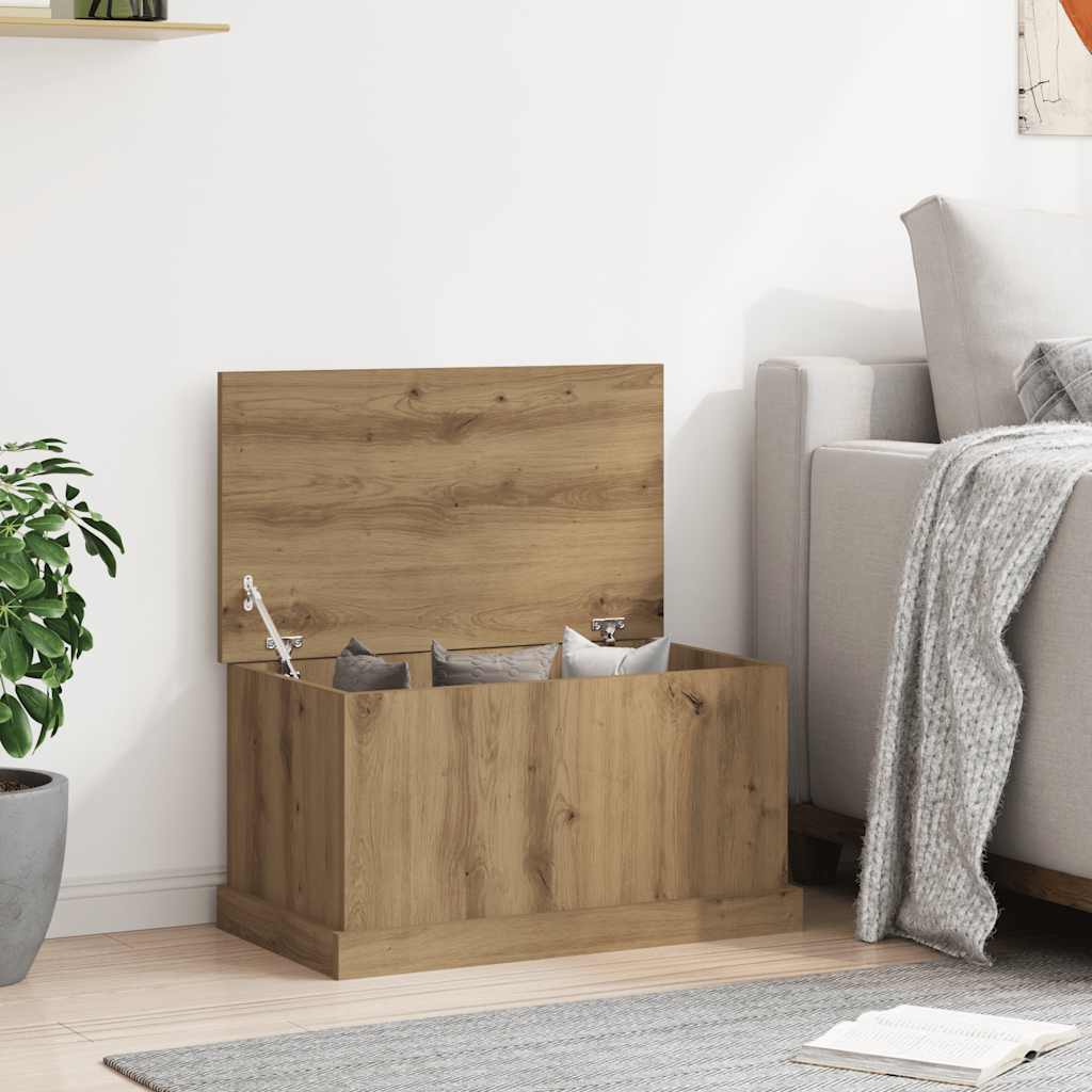 Aufbewahrungstruhe Artisan-Eiche 70x40x38 cm Holzwerkstoff