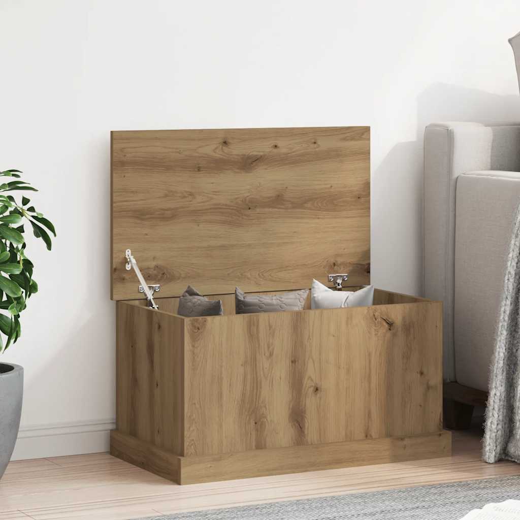 Aufbewahrungstruhe Artisan-Eiche 70x40x38 cm Holzwerkstoff