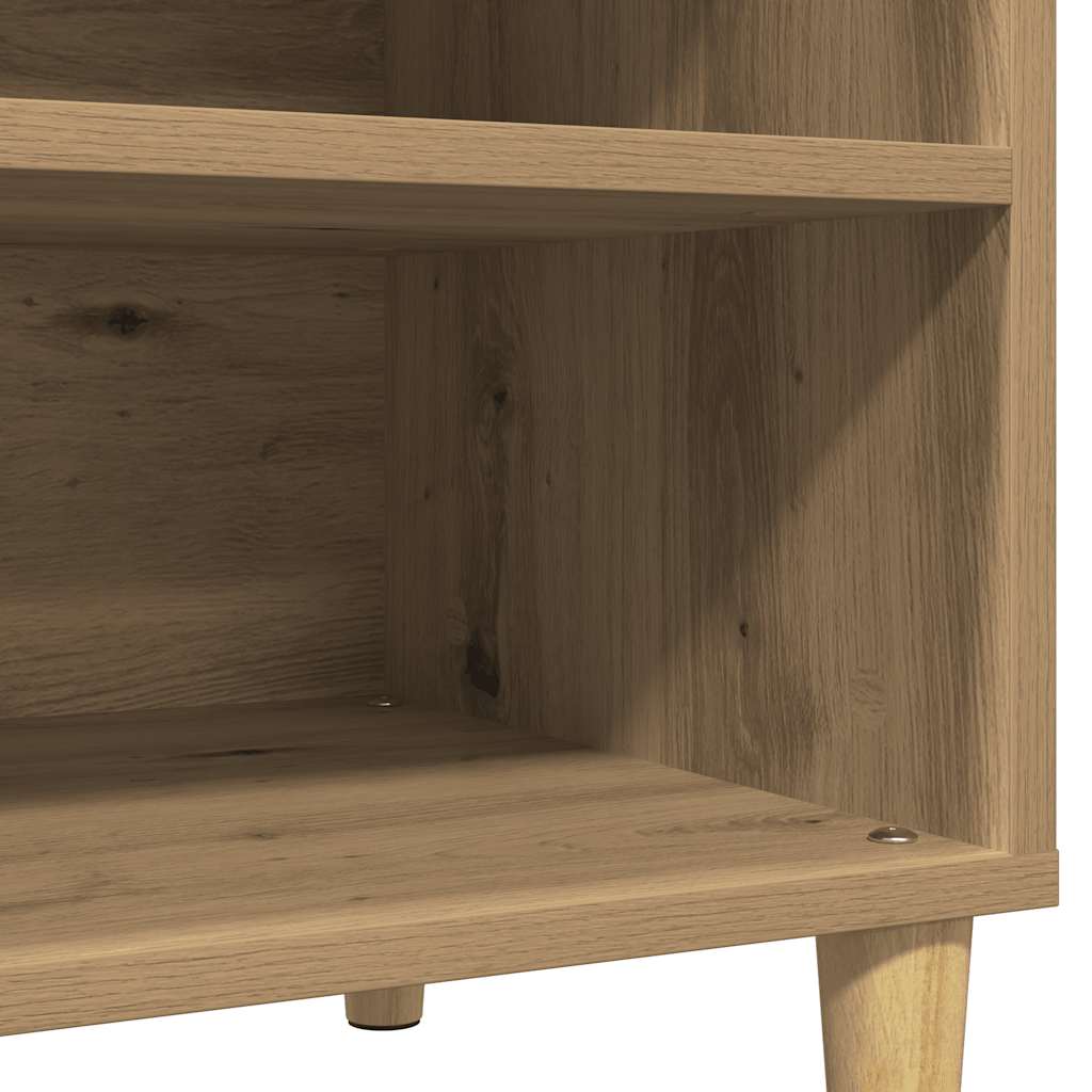 Plattenschrank Artisan-Eiche 84,5x38x48 cm Holzwerkstoff