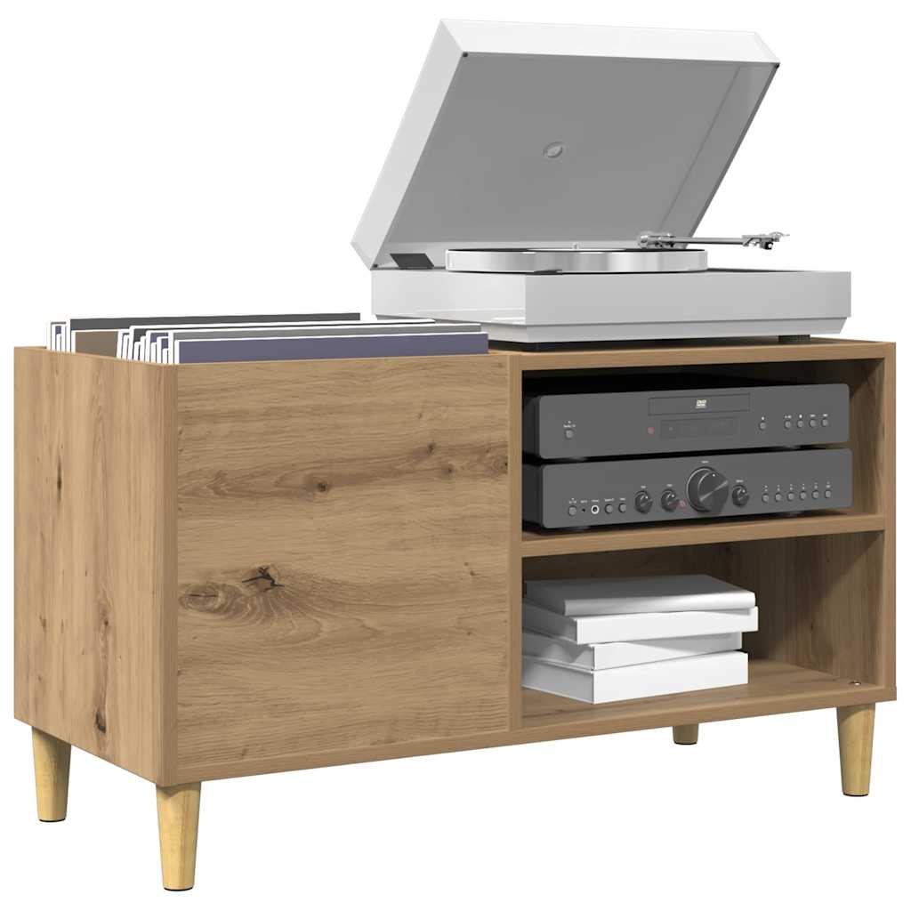 Plattenschrank Artisan-Eiche 84,5x38x48 cm Holzwerkstoff