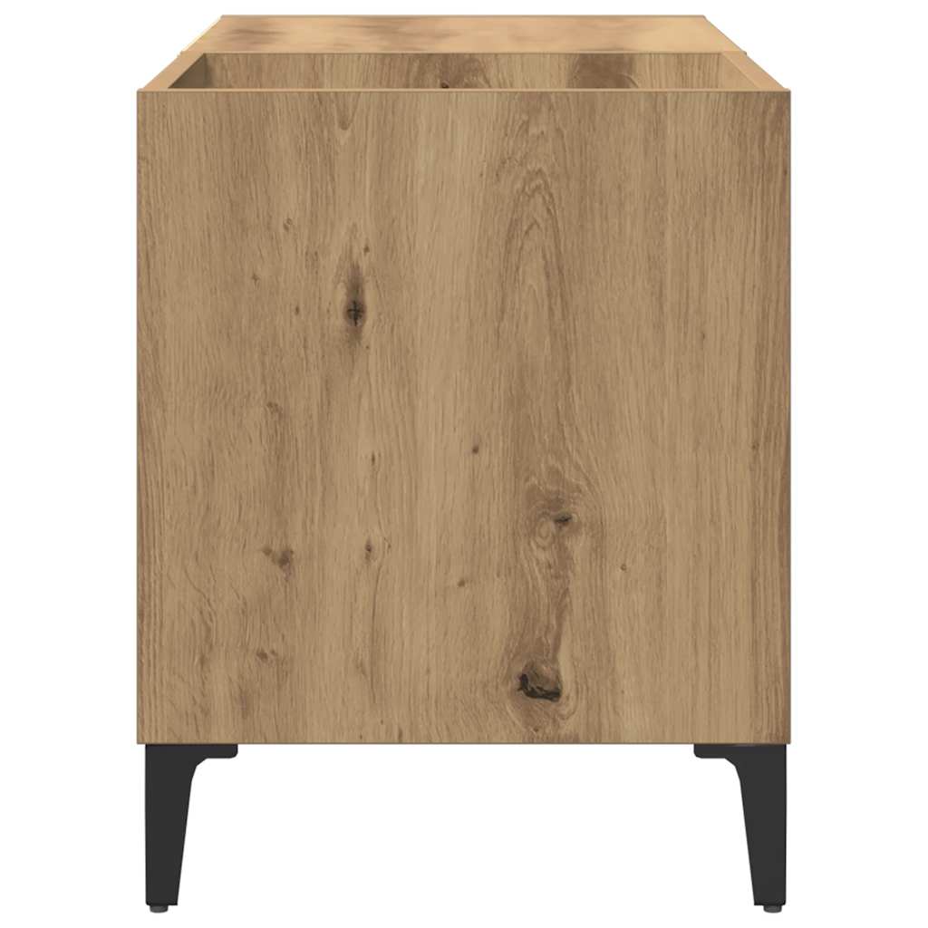 Plattenschrank Artisan-Eiche 84,5x38x48 cm Holzwerkstoff