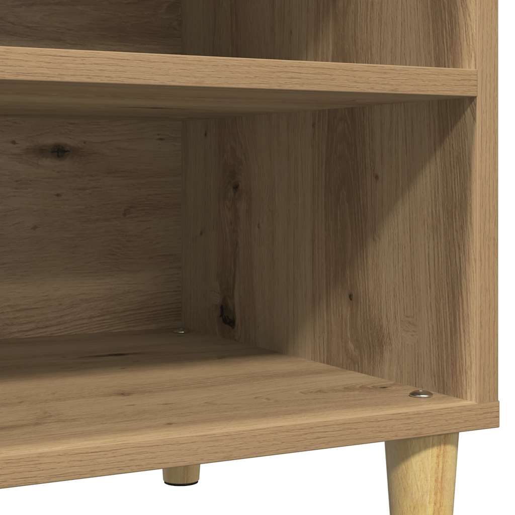 Plattenschrank Artisan-Eiche 84,5x38x48 cm Holzwerkstoff