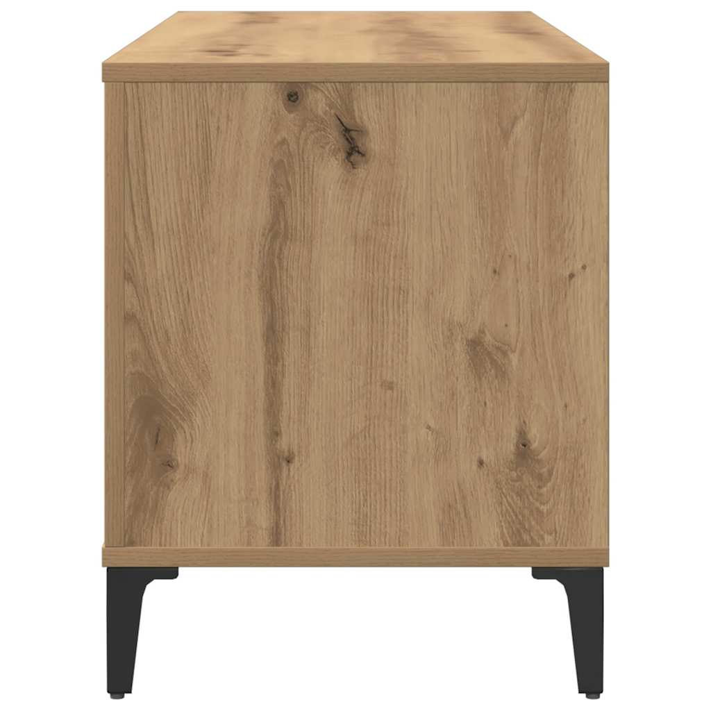 Plattenschrank Artisan-Eiche 100x38x48 cm Holzwerkstoff