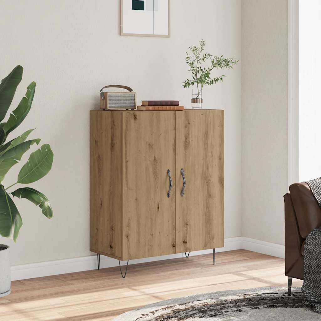 Sideboard Artisan-Eiche 69,5x34x90 cm Holzwerkstoff