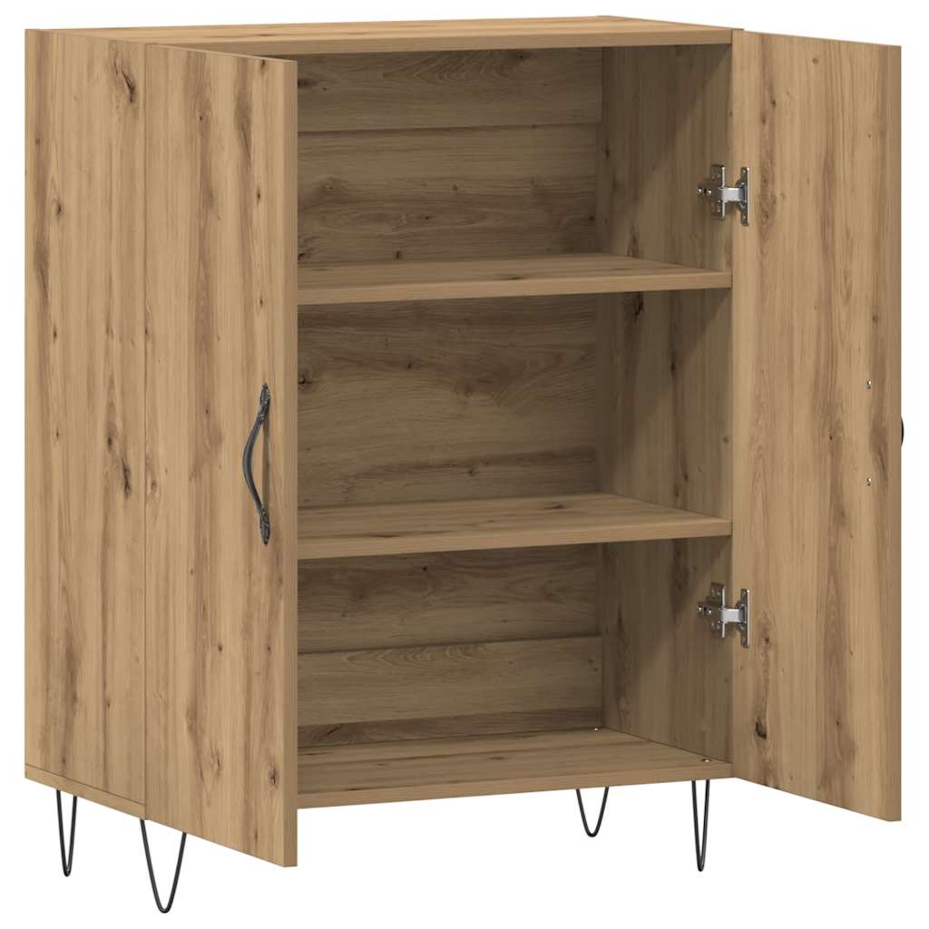 Sideboard Artisan-Eiche 69,5x34x90 cm Holzwerkstoff