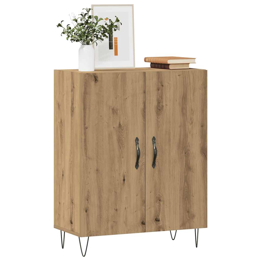 Sideboard Artisan-Eiche 69,5x34x90 cm Holzwerkstoff
