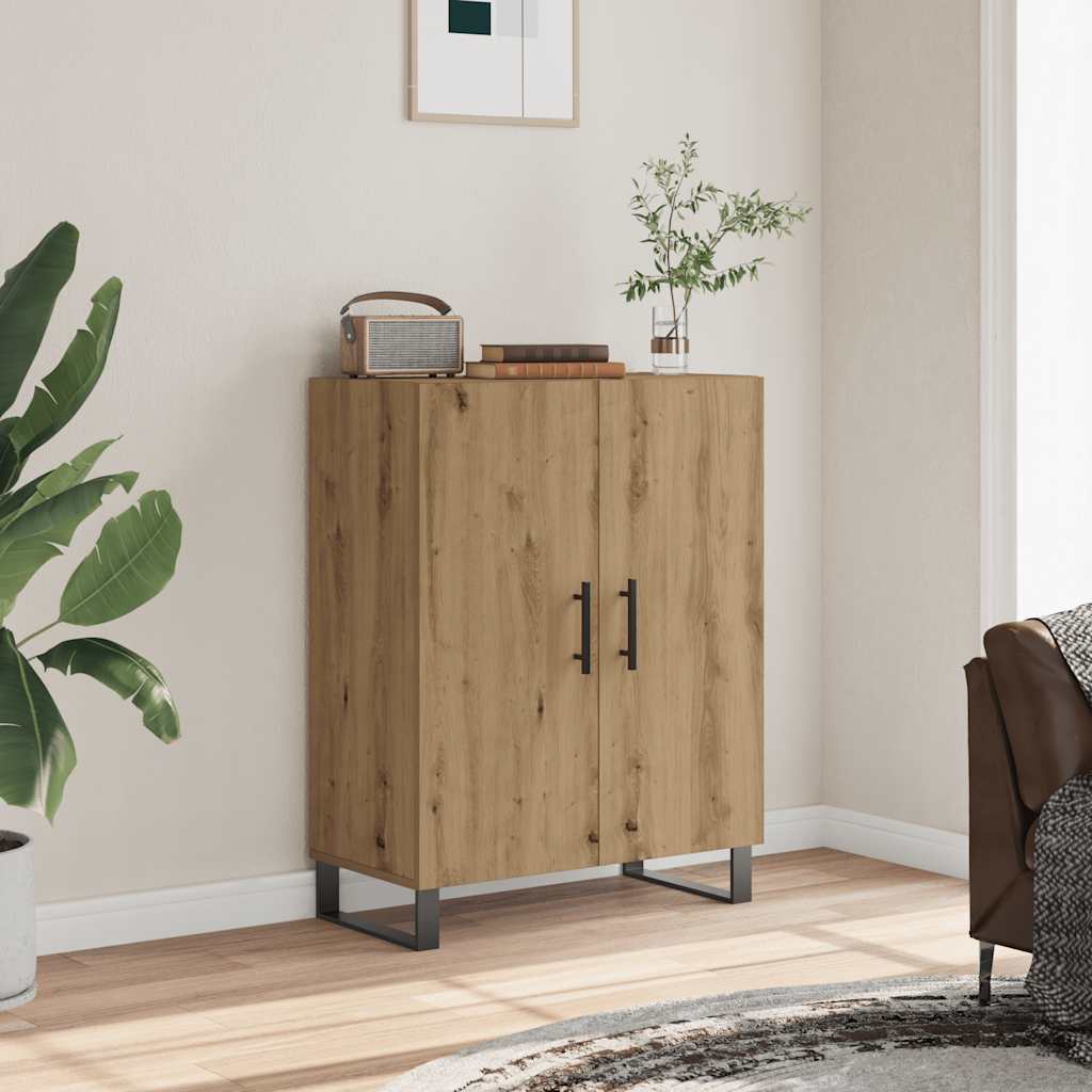 Sideboard Artisan-Eiche 69,5x34x90 cm Holzwerkstoff