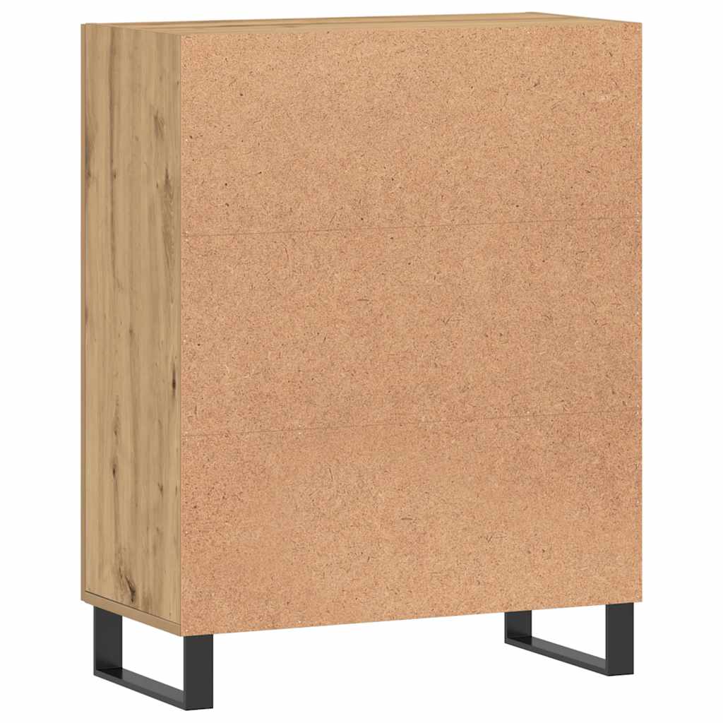 Sideboard Artisan-Eiche 69,5x34x90 cm Holzwerkstoff