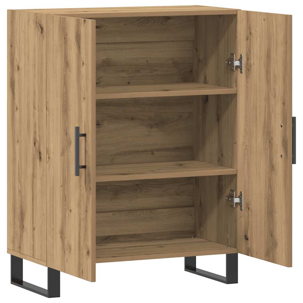Sideboard Artisan-Eiche 69,5x34x90 cm Holzwerkstoff