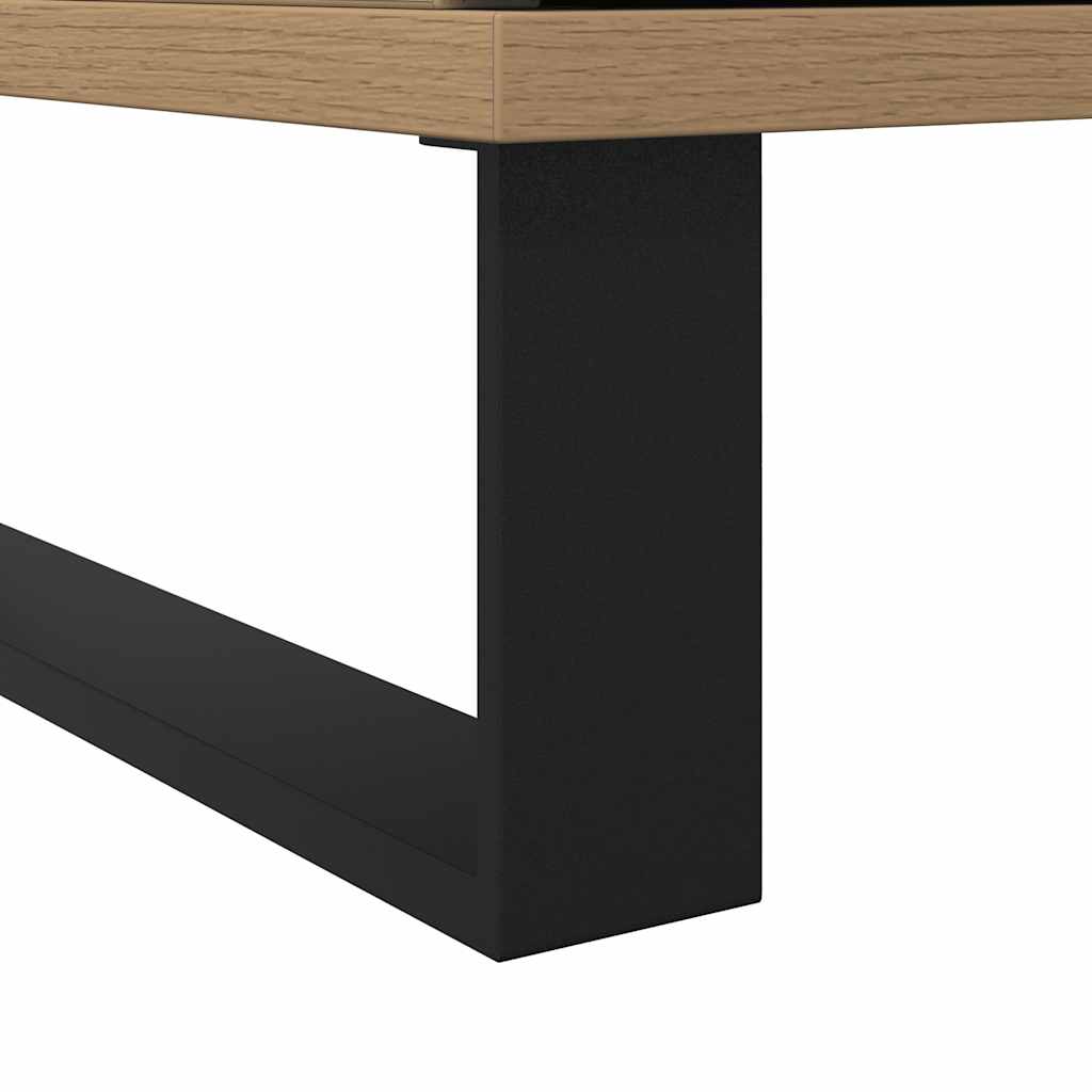 Badschrank Artisan-Eiche 30x30x100 cm Holzwerkstoff