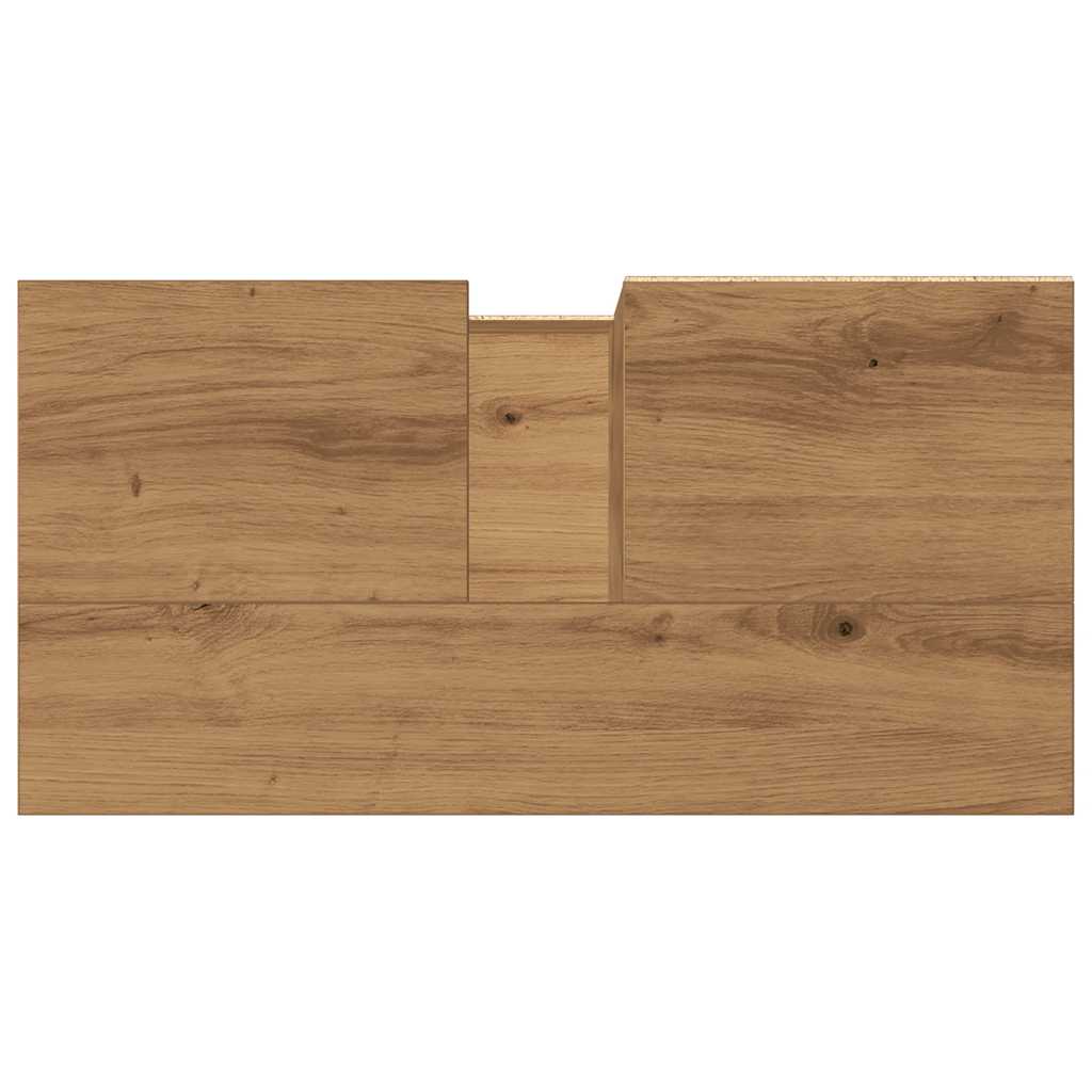 Badschrank Artisan-Eiche 65x33x60 cm Holzwerkstoff