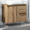 Badschrank Artisan-Eiche 65x33x60 cm Holzwerkstoff