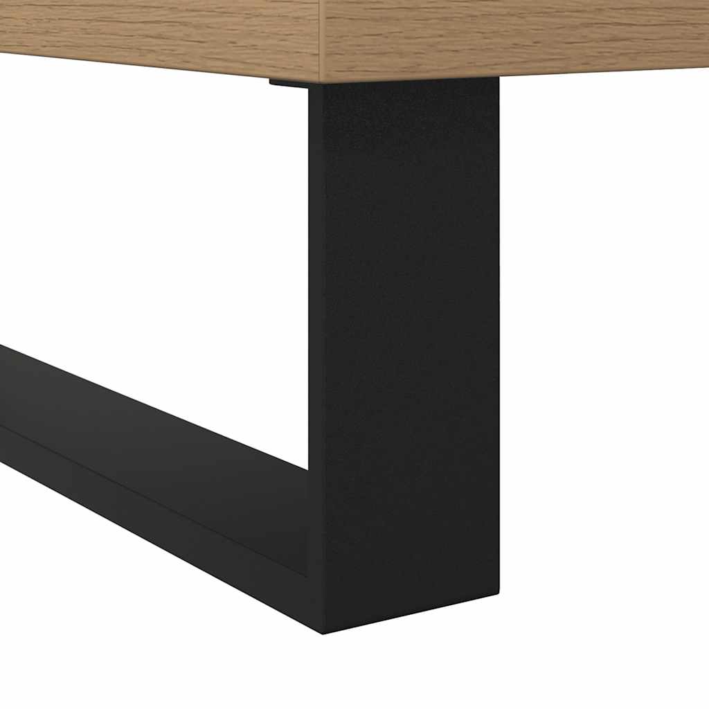 Waschbeckenunterschrank Artisan-Eiche 80x33x60 cm Holzwerkstoff