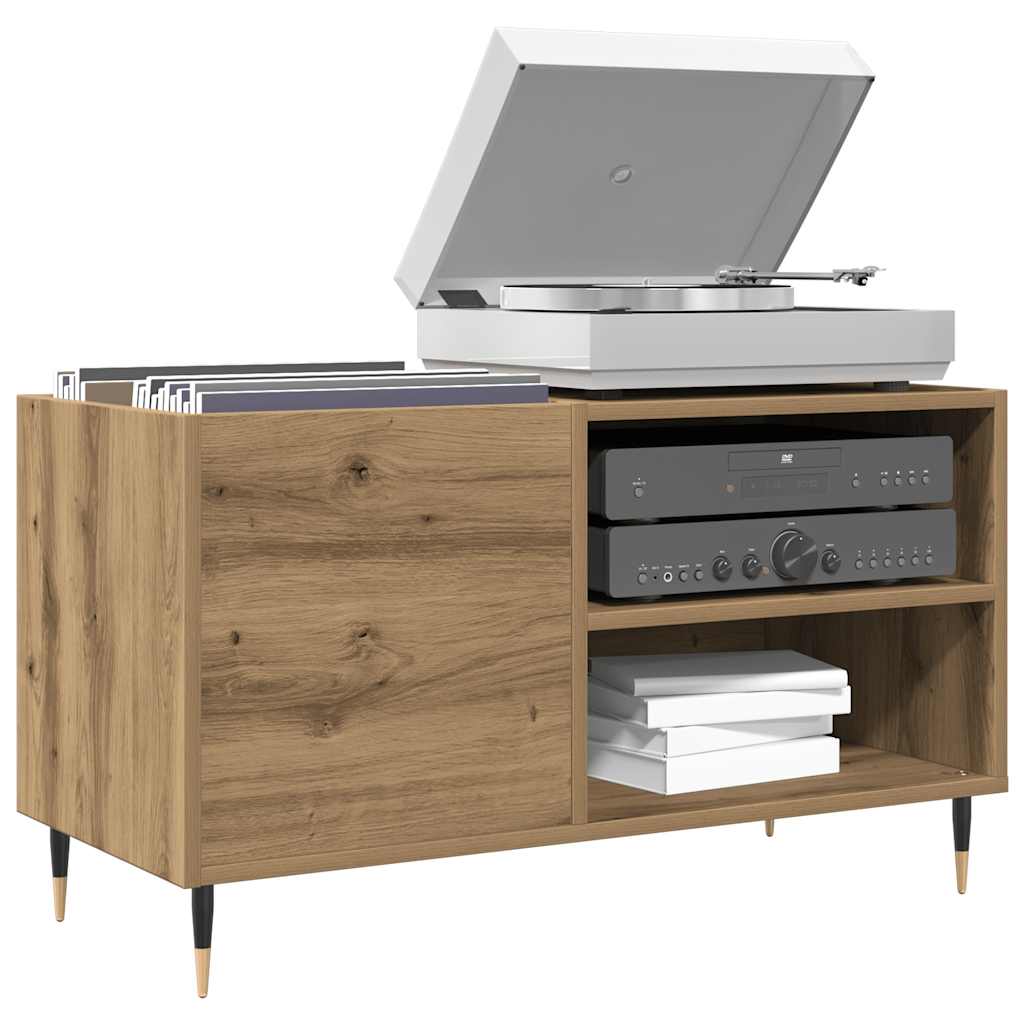 Plattenschrank Artisan-Eiche 84,5x38x48 cm Holzwerkstoff
