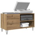 Plattenschrank Artisan-Eiche 84,5x38x48 cm Holzwerkstoff