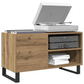 Plattenschrank Artisan-Eiche 84,5x38x48 cm Holzwerkstoff