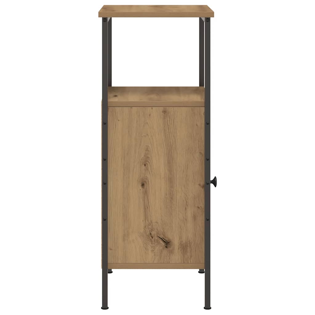 Nachttische 2 Stk. Artisan-Eiche 41x31x80 cm Holzwerkstoff