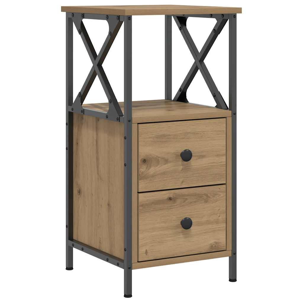 Nachttisch Artisan-Eiche 34x35,5x70 cm Holzwerkstoff