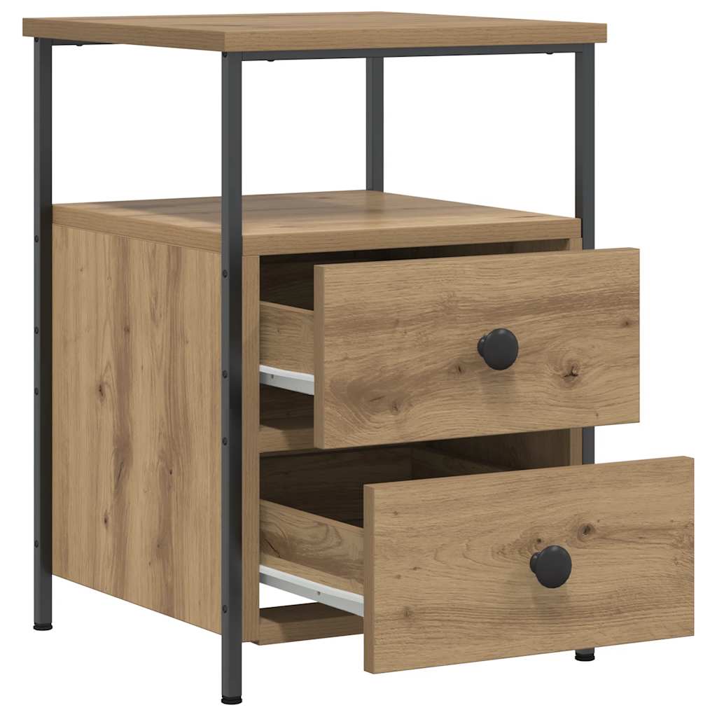 Nachttisch Artisan-Eiche 34x35,5x50 cm Holzwerkstoff