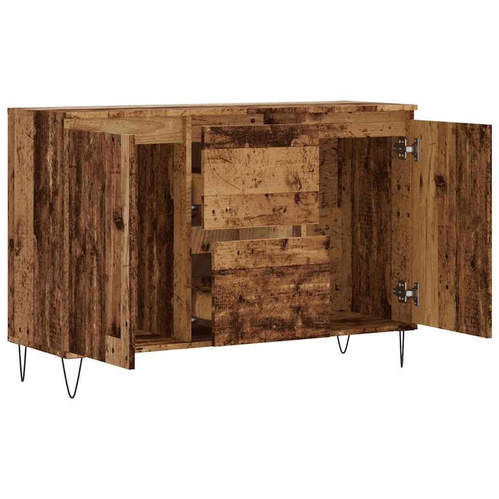 Sideboard Altholz-Optik 101,5x35x70 cm Holzwerkstoff