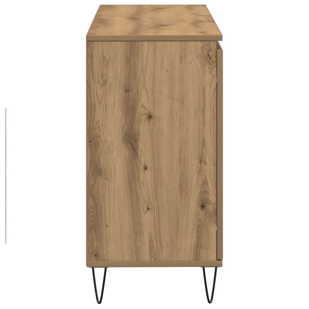 Sideboard Artisan-Eiche 101,5x35x70 cm Holzwerkstoff