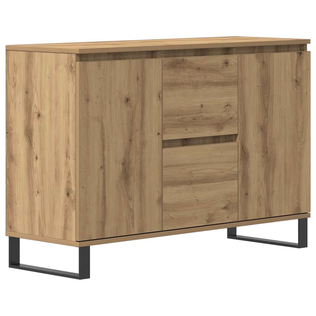 Sideboard Artisan-Eiche 101,5x35x70 cm Holzwerkstoff