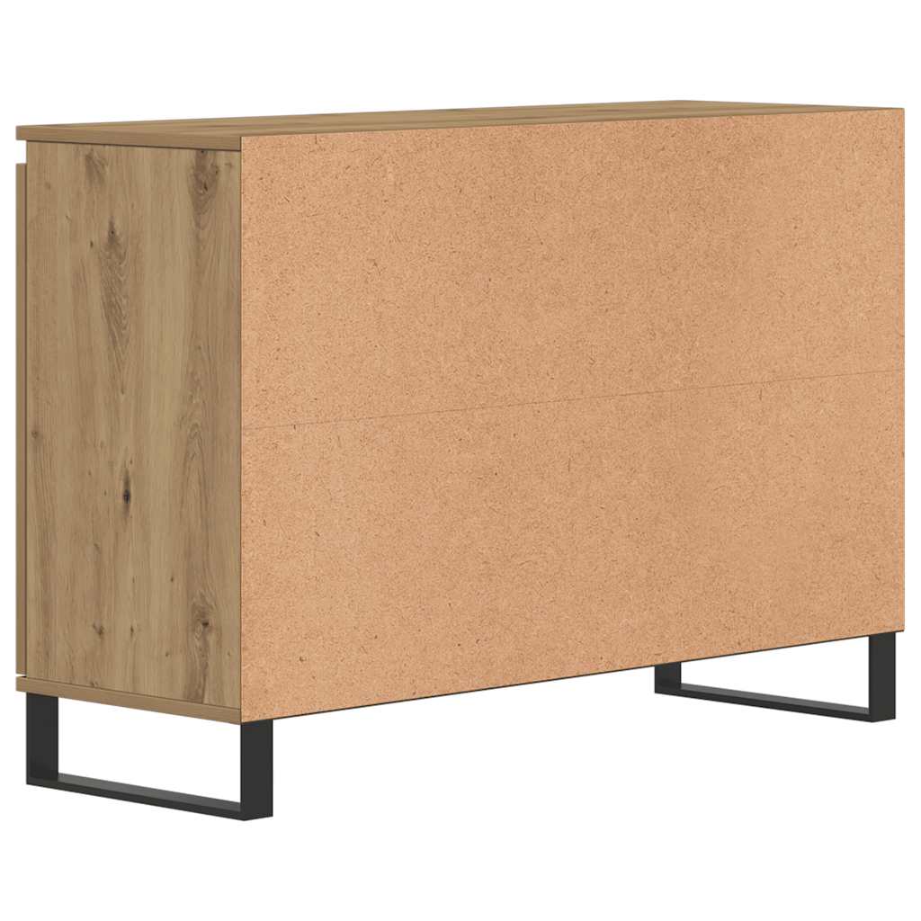 Sideboard Artisan-Eiche 101,5x35x70 cm Holzwerkstoff