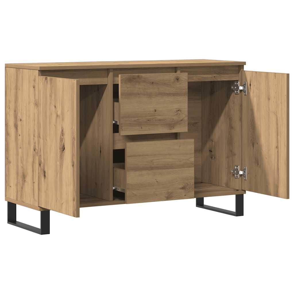 Sideboard Artisan-Eiche 101,5x35x70 cm Holzwerkstoff