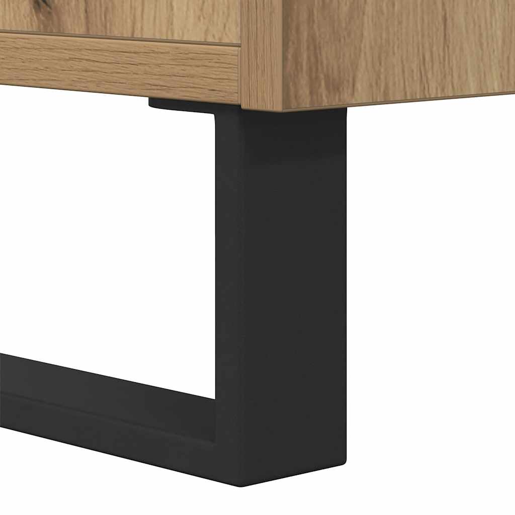 Sideboard Artisan-Eiche 101,5x35x70 cm Holzwerkstoff