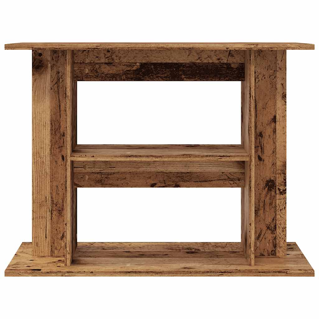 Aquariumständer Altholz 80x35x60 cm Holzwerkstoff