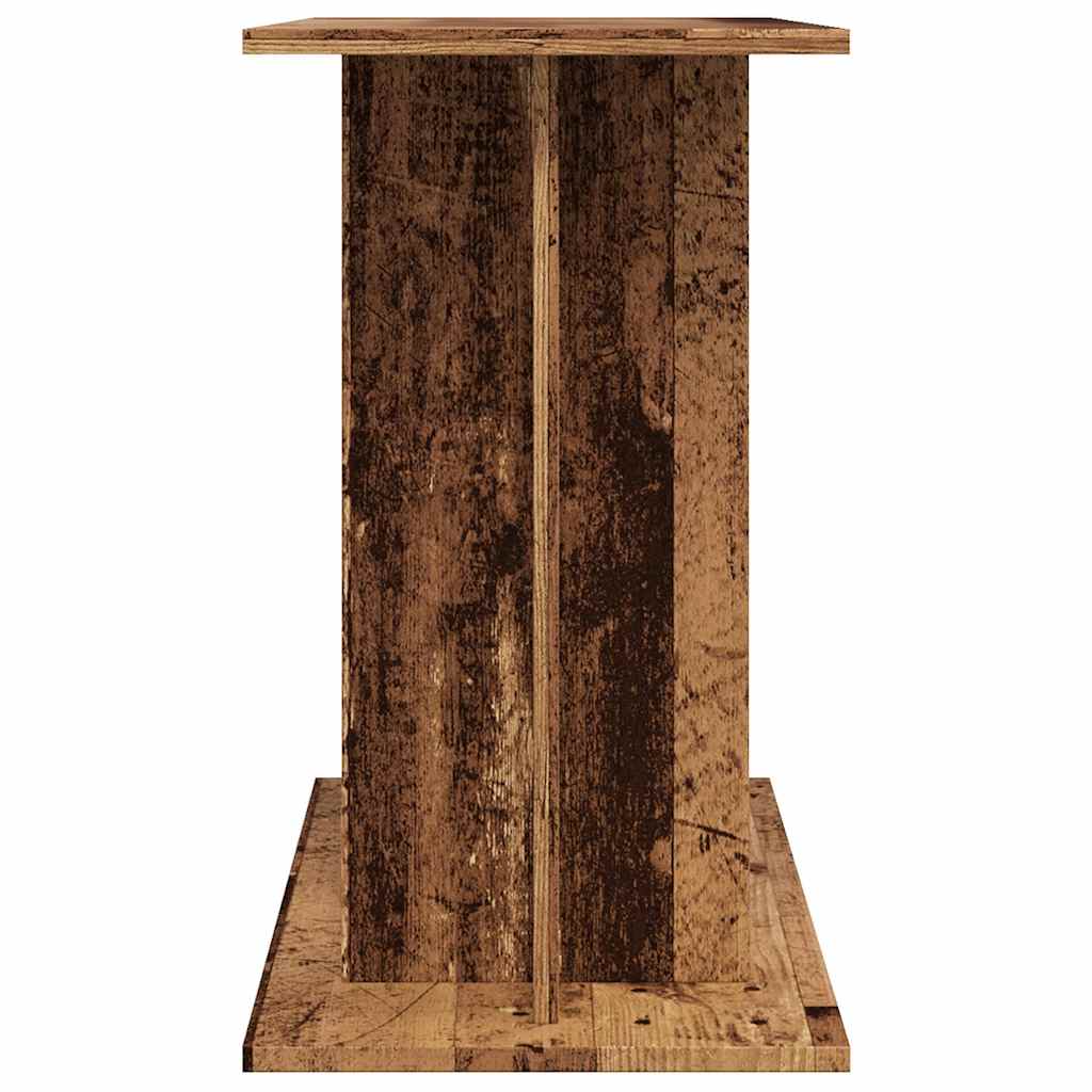 Aquariumständer Altholz 80x35x60 cm Holzwerkstoff