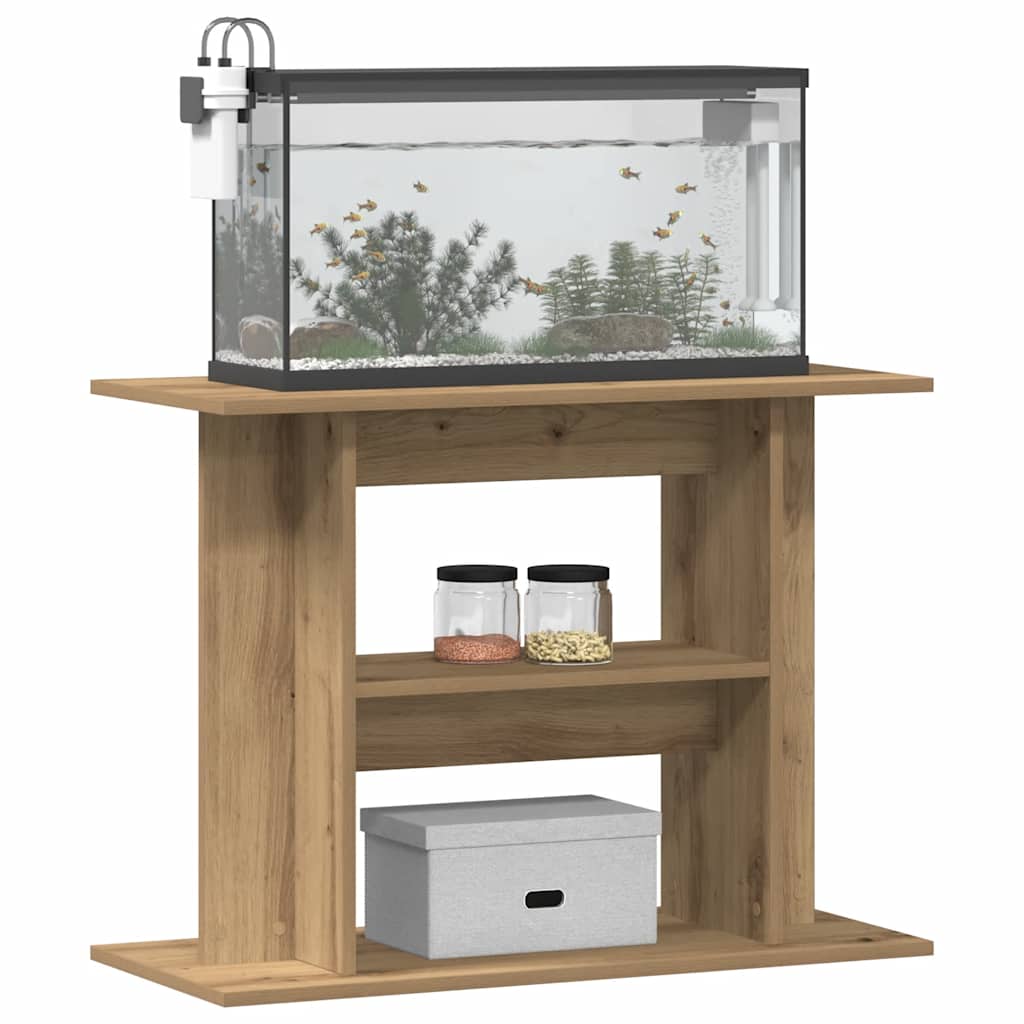 Aquariumständer Artisan Oak 80x35x60 cm Holzwerkstoff