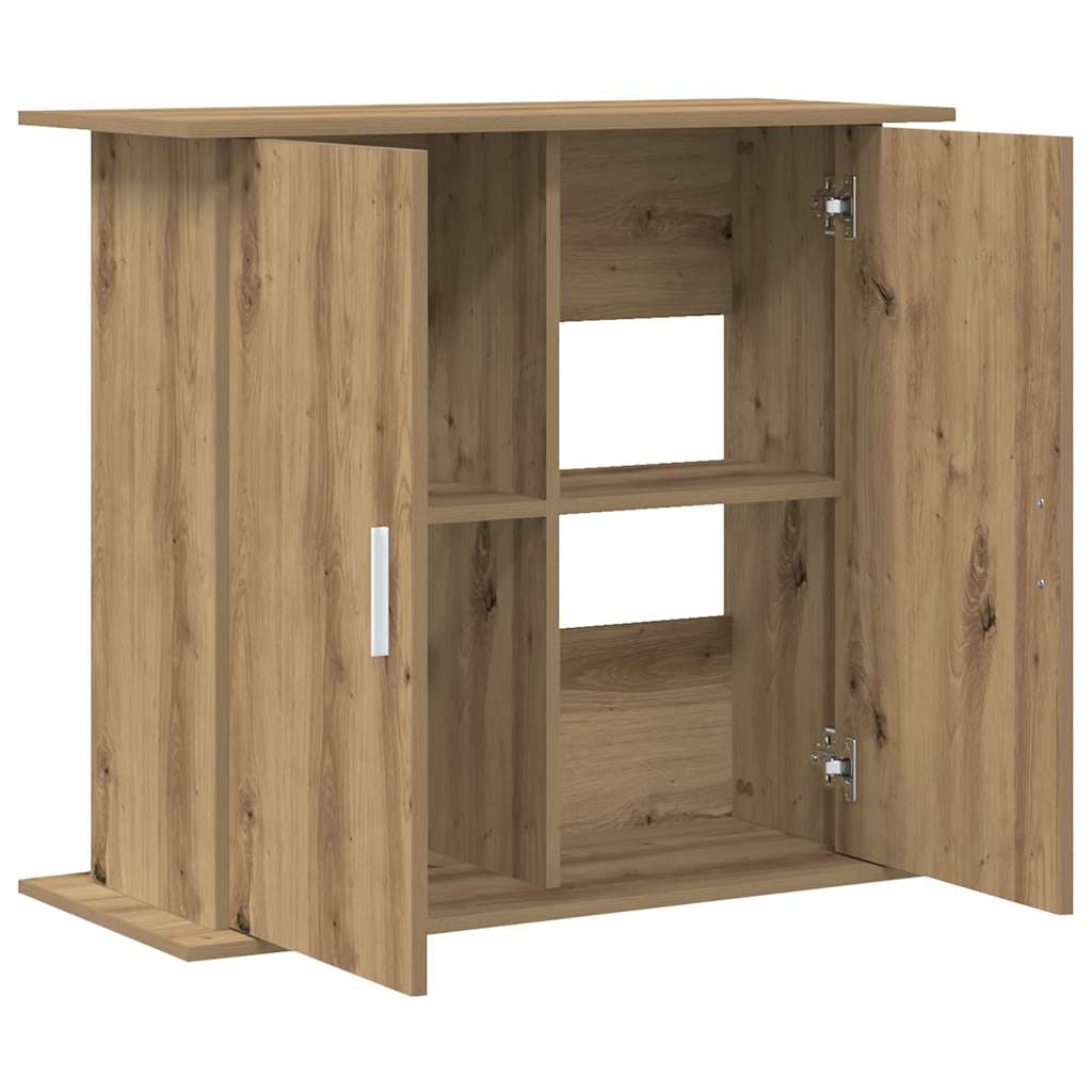 Aquariumständer Artisan Oak 81 x 36 x 73 cm Holzwerkstoff